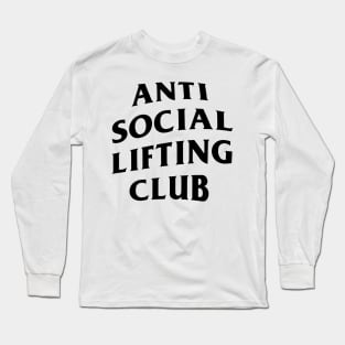 Anti Social Lifting Club Long Sleeve T-Shirt